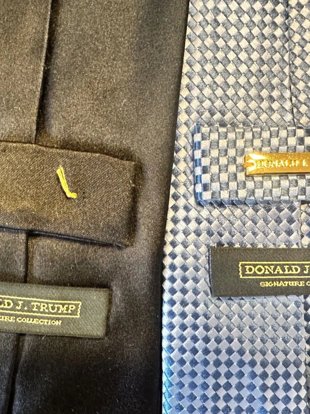 Donald J Trump silk neckties
